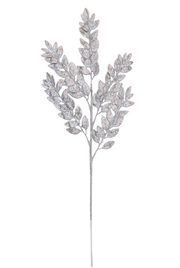 BOWRING - Leaf Cluster 86cm Silver Spray
