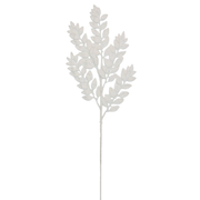 BOWRING - Leaf Cluster 86cm White Spray
