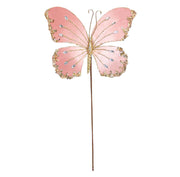 BOWRING - Butterfly 21cm Blush Stem