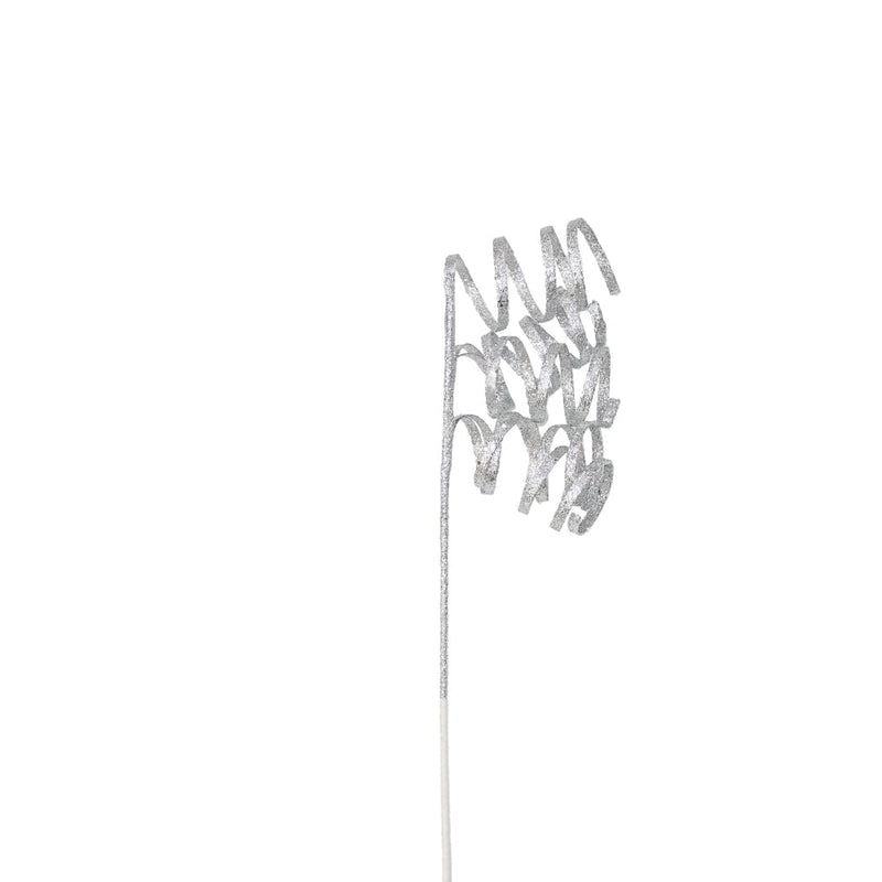 BOWRING - Spiral 55cm Silver Spray