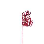 BOWRING - Spiral 55cm Burgundy Spray