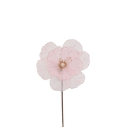 BOWRING - Magnolia 27x50cm Sheer Blush Stem