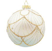 BOWRING - 10cm Ariel Matte Champagne Ball Ornament
