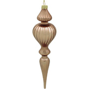 BOWRING - 7x27.5 Devin Antique Champagne Finial Ornament