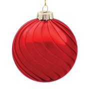 BOWRING - 15cm Eden Red Ball Ornament