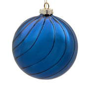 BOWRING - 10cm Eden Midnight Blue Ball Ornament