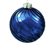 BOWRING - 15cm Eden Midnight Blue Ball Ornament