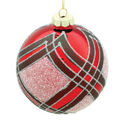 BOWRING - 15cm Rebecca Red Ball Ornament