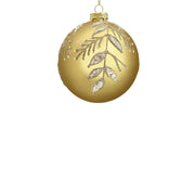 BOWRING - 10cm Tate Champagne Ball Ornament