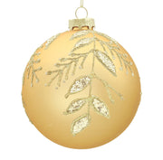 BOWRING - 12cm Tate Champagne Ball Ornament