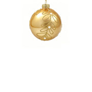 BOWRING - 8cm Clarissa Pearl Champagne Ball Ornament