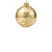 BOWRING - 10cm Clarissa Pearl Champagne Ball Ornament