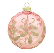 BOWRING - 8cm Georgia Blush Ball Ornament
