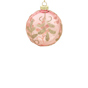 BOWRING - 10cm Georgia Blush Ball Ornament