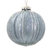 BOWRING - 8cm Demi Ice Blue Ball Ornament