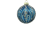 BOWRING - 8cm Marta Midnight Blue Ball Ornament
