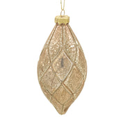 BOWRING - 7x14cm Lorena Champagne Ball_Finial Ornament