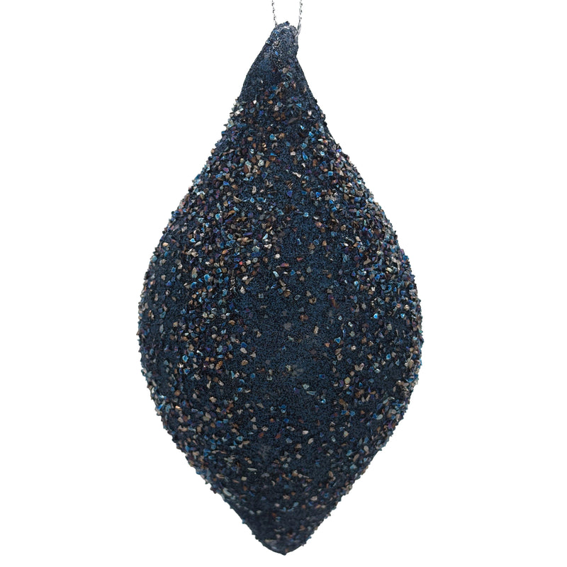 BOWRING - 7x14cm Sofia Midnight Blue Finial Ornament