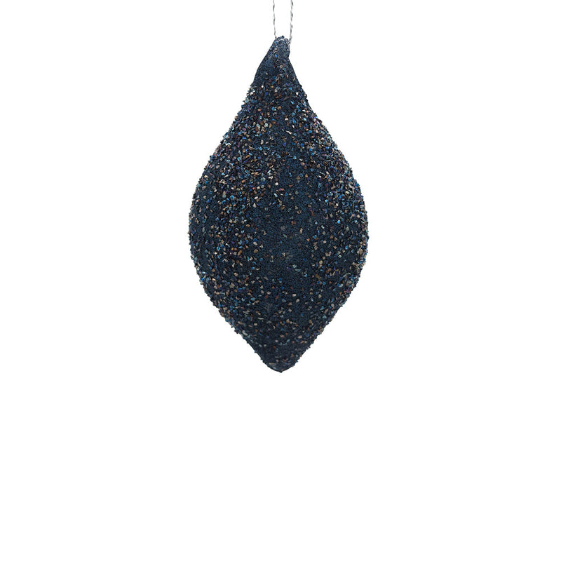 BOWRING - 7x14cm Sofia Midnight Blue Finial Ornament