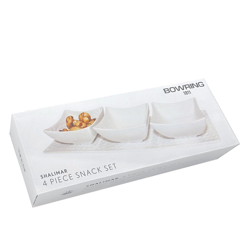 BOWRING - Shalimar 4 piece Snack Set