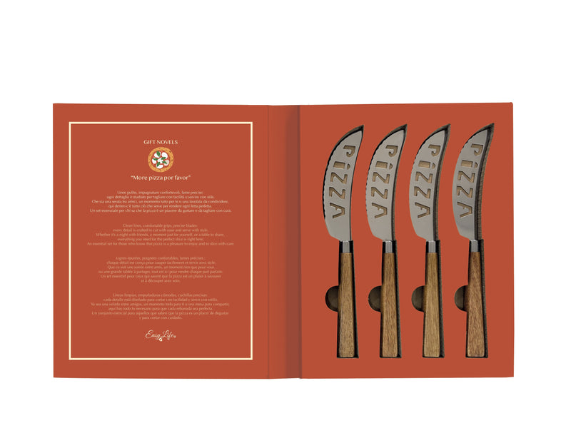 BOWRING - Book  Series-MORE PIZZA...Set of 4