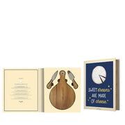 BOWRING - Book Series-SWEET dreams... Set of 3 Cheese Set