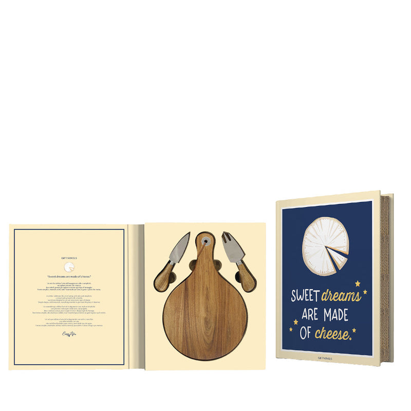 BOWRING - Book Series-SWEET dreams... Set of 3 Cheese Set