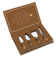 BOWRING - Book Series-LESS STRESS…Set of 4 Cheese Set