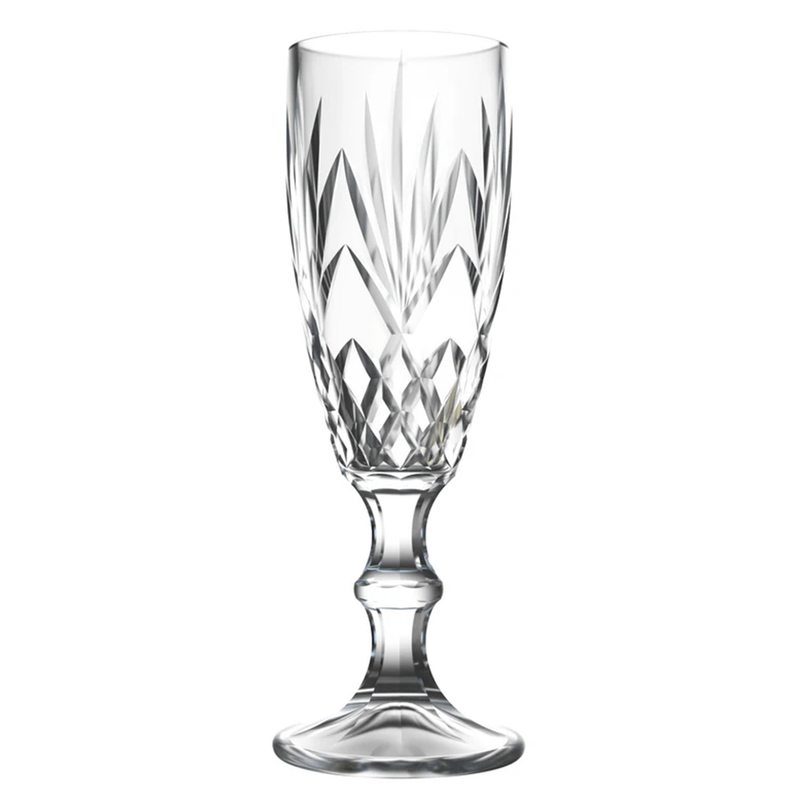 BOWRING - Roma Flute Glasses 200ml (6.8oz) S/4