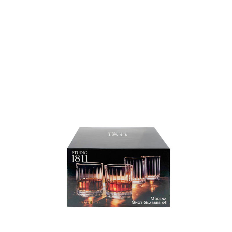 BOWRING - Modena Shot Glasses 70ml (2.4oz) S/4