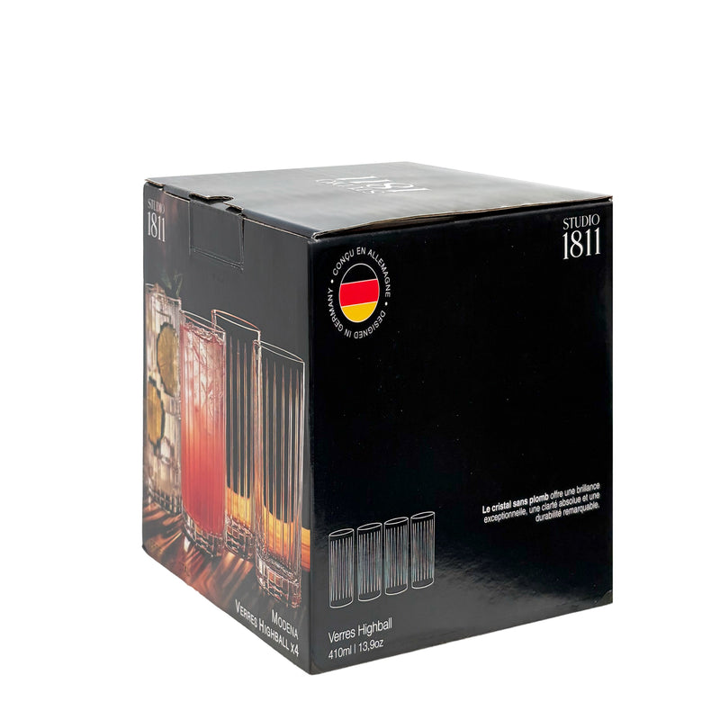 BOWRING - Modena HB Glasses 410ml (13.9oz) S/4