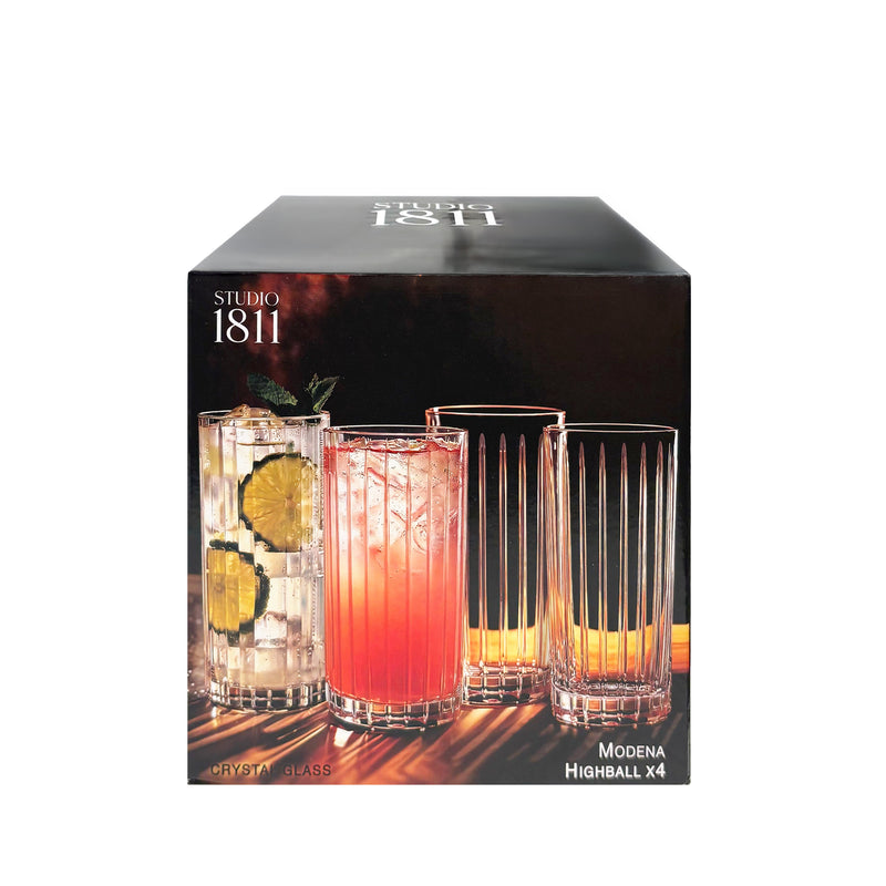 BOWRING - Modena HB Glasses 410ml (13.9oz) S/4
