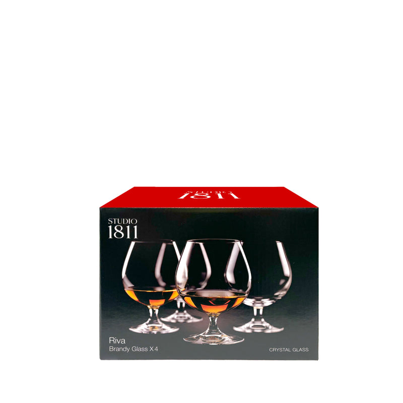 BOWRING - Riva Brandy 530ml (17.9oz) Set of 4