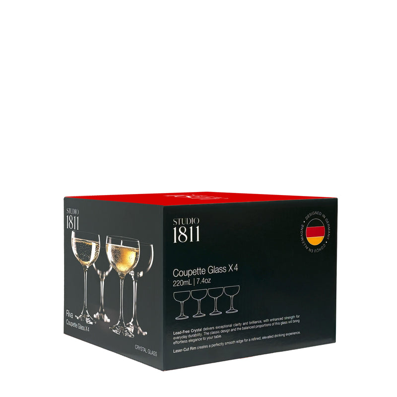 BOWRING - Riva Coupette 220ml (7.4oz) Set of 4