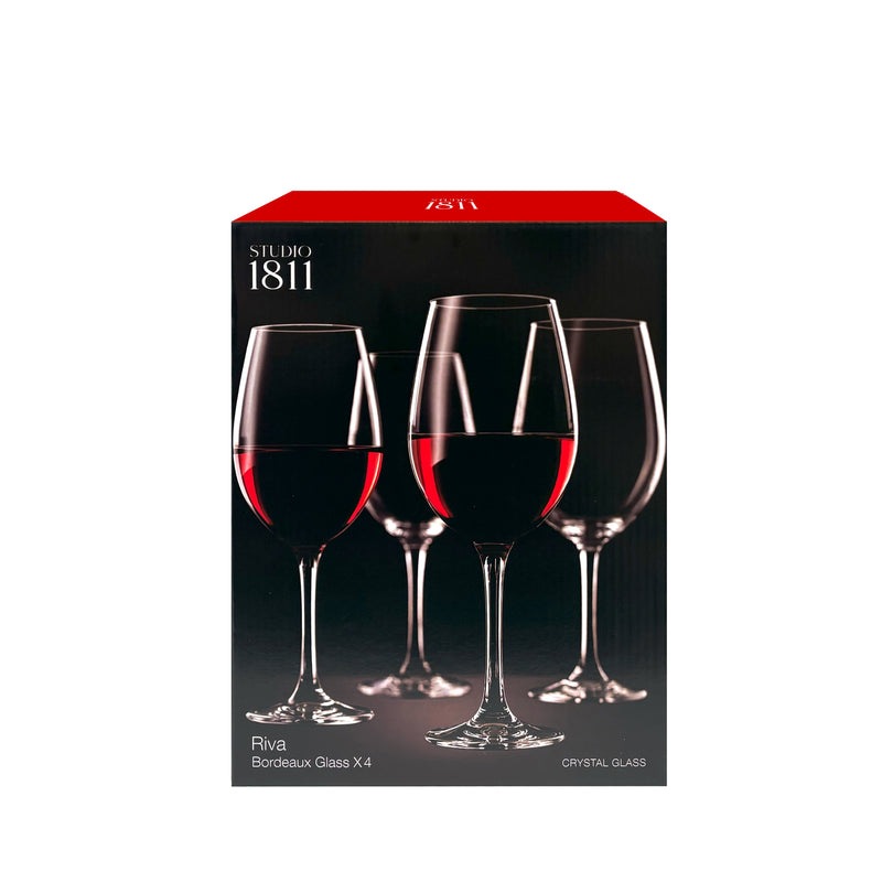 BOWRING - Riva Bordeaux Goblet 685ml (23oz) Set of 4