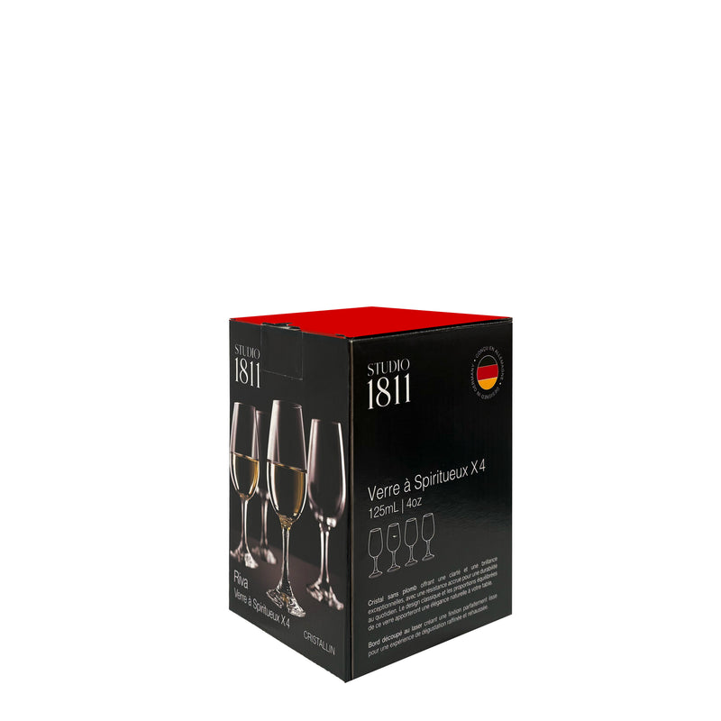 BOWRING - Riva Spirit 125ml (4oz) Set of 4