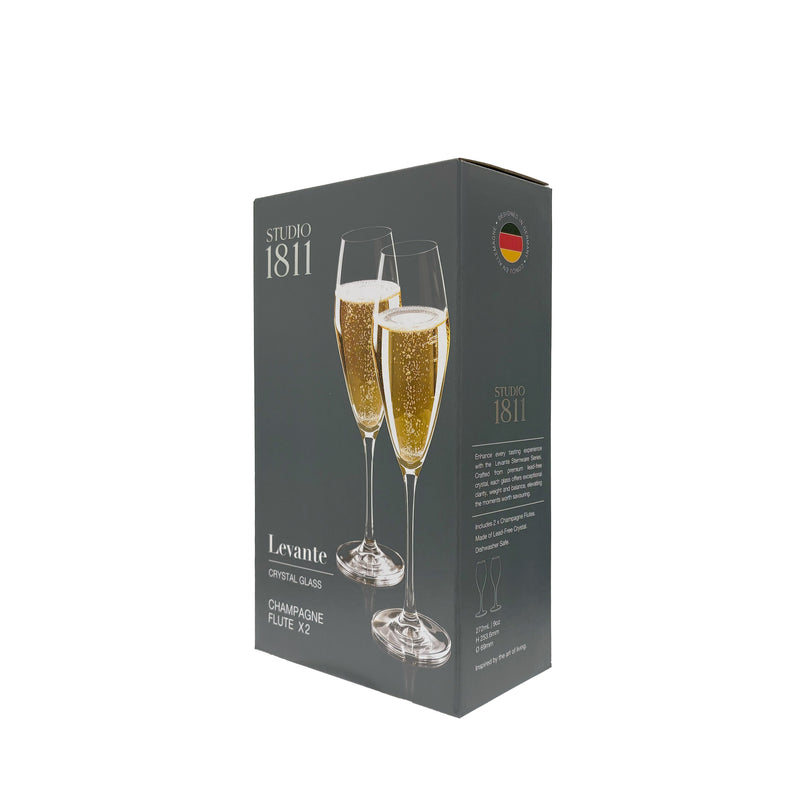 BOWRING - Levante Champagne Flute 272ml (9oz) Set of 2