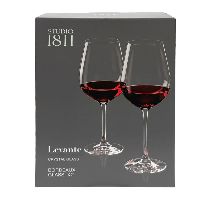 BOWRING - Levante Bordeaux 770ml (26oz) Set of 2