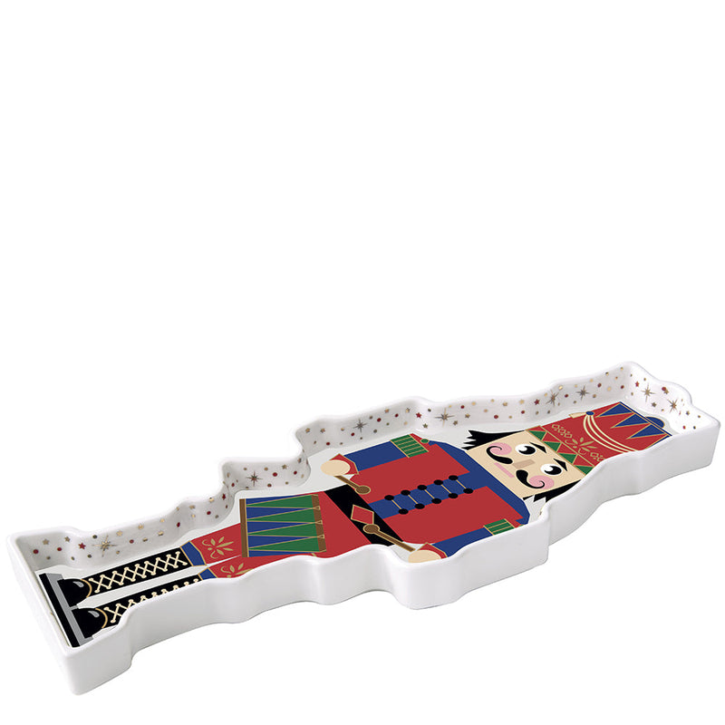 BOWRING - Nutcracker Platter Red Coat 36.5cm (14.5in)/ 6-6