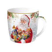 BOWRING - Santa is Coming 350ml (11.8oz) Mug/Tin Box