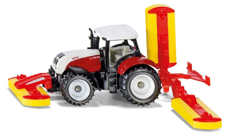 Siku - Steyr With Pöttinger Mower Combination