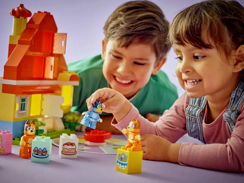 LEGO - 10459 - BLUEY - Bluey's Family House with Memory Game - 83pcs