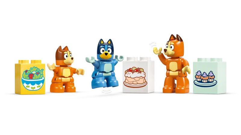 LEGO - 10459 - BLUEY - Bluey's Family House with Memory Game - 83pcs