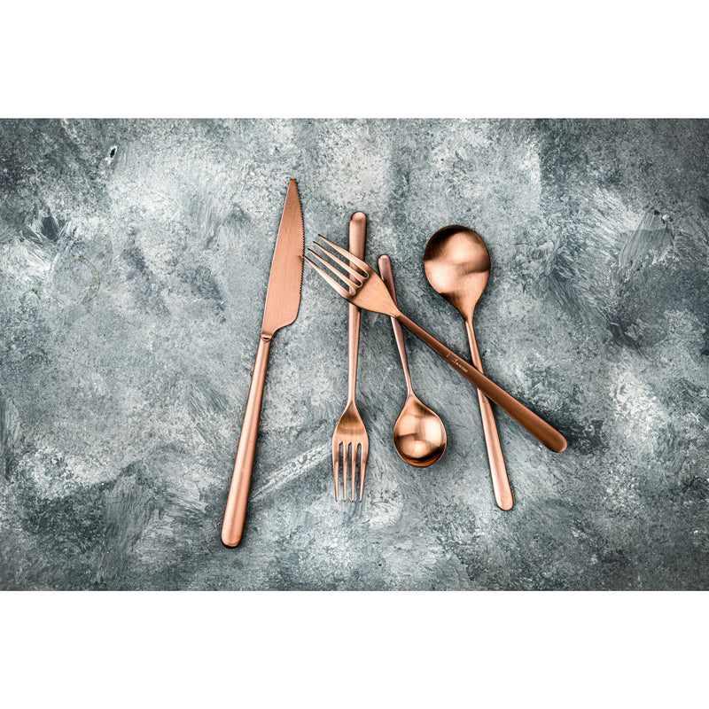 Mepra – Linea Ice Bronze – 7-Piece Serving Set – 10482207IB – Image 2