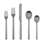 Mepra - Stile By Pininarina Flatware Set - 20 Pcs. - Ice Black Gold – MPR-107522020ION – Image 1