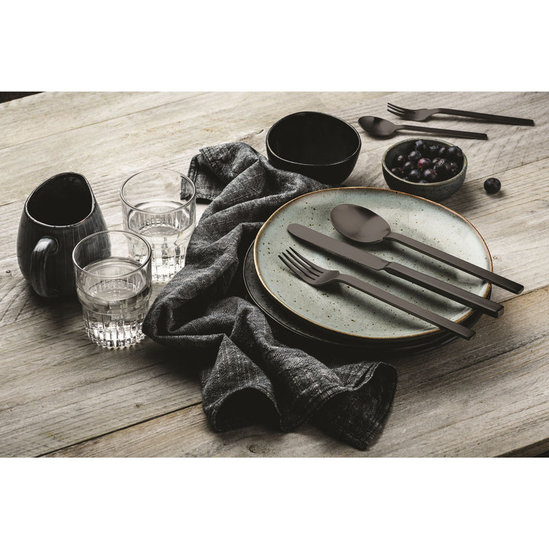 Mepra – Stile by Pininfarina Ice Black Gold – 20-Piece Flatware Set – 107522020ION – Image 2