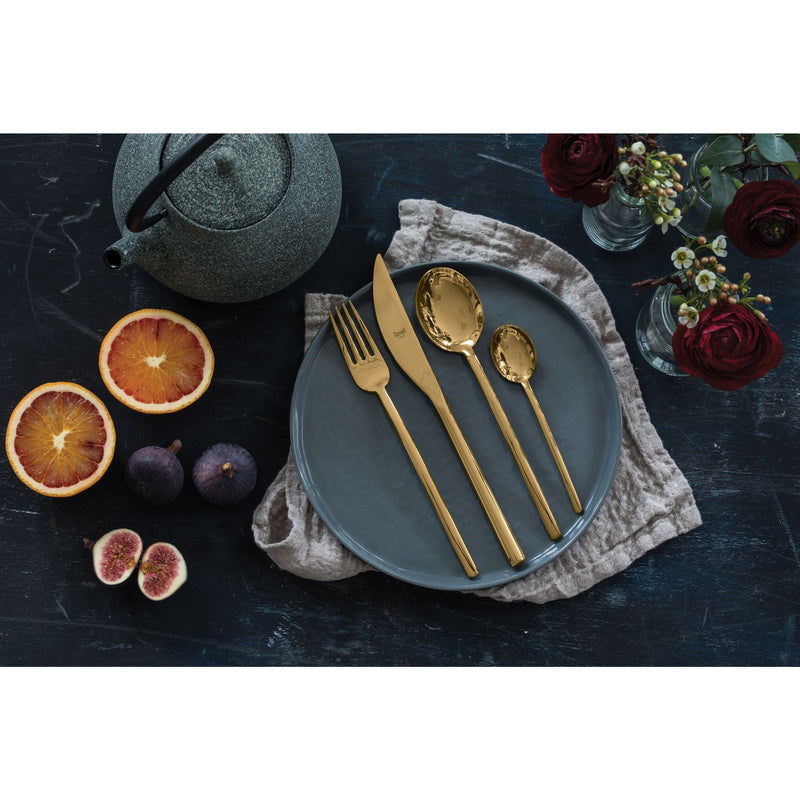 Mepra – Due Gold – 5-Piece Flatware Set – 108822005 – Image 5