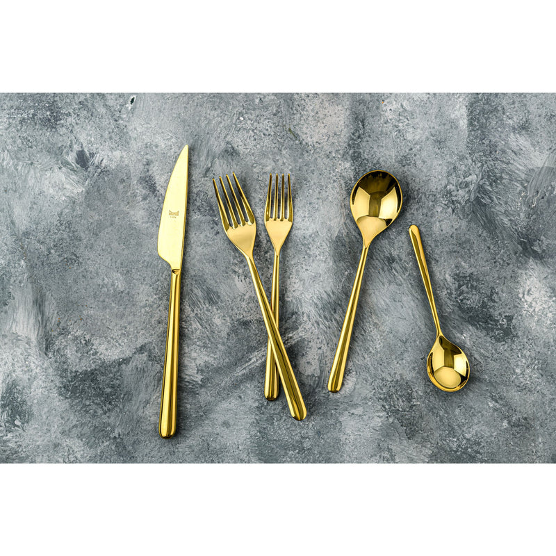Mepra – Linea Gold – 67-Piece Flatware Set – 108922067 – Image 2