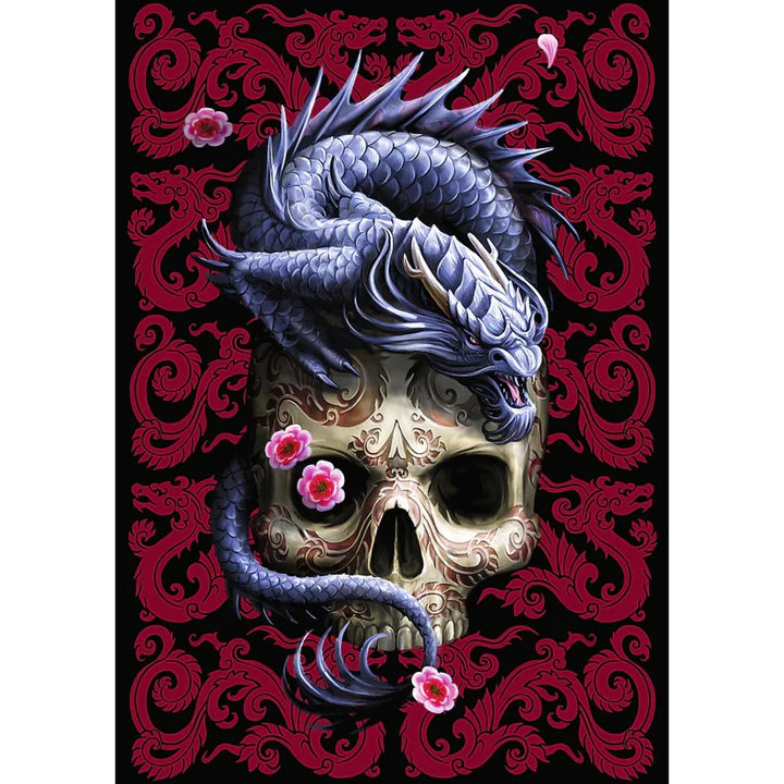Trefl - 1000 Piece Jigsaw Puzzle - Premium Plus - Anne Stokes - Oriental Dragon