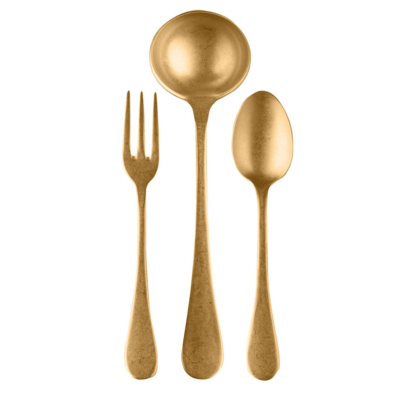 Mepra - Vintage Gold Serving Set - 3 Pcs. – MPR-1097VI22003